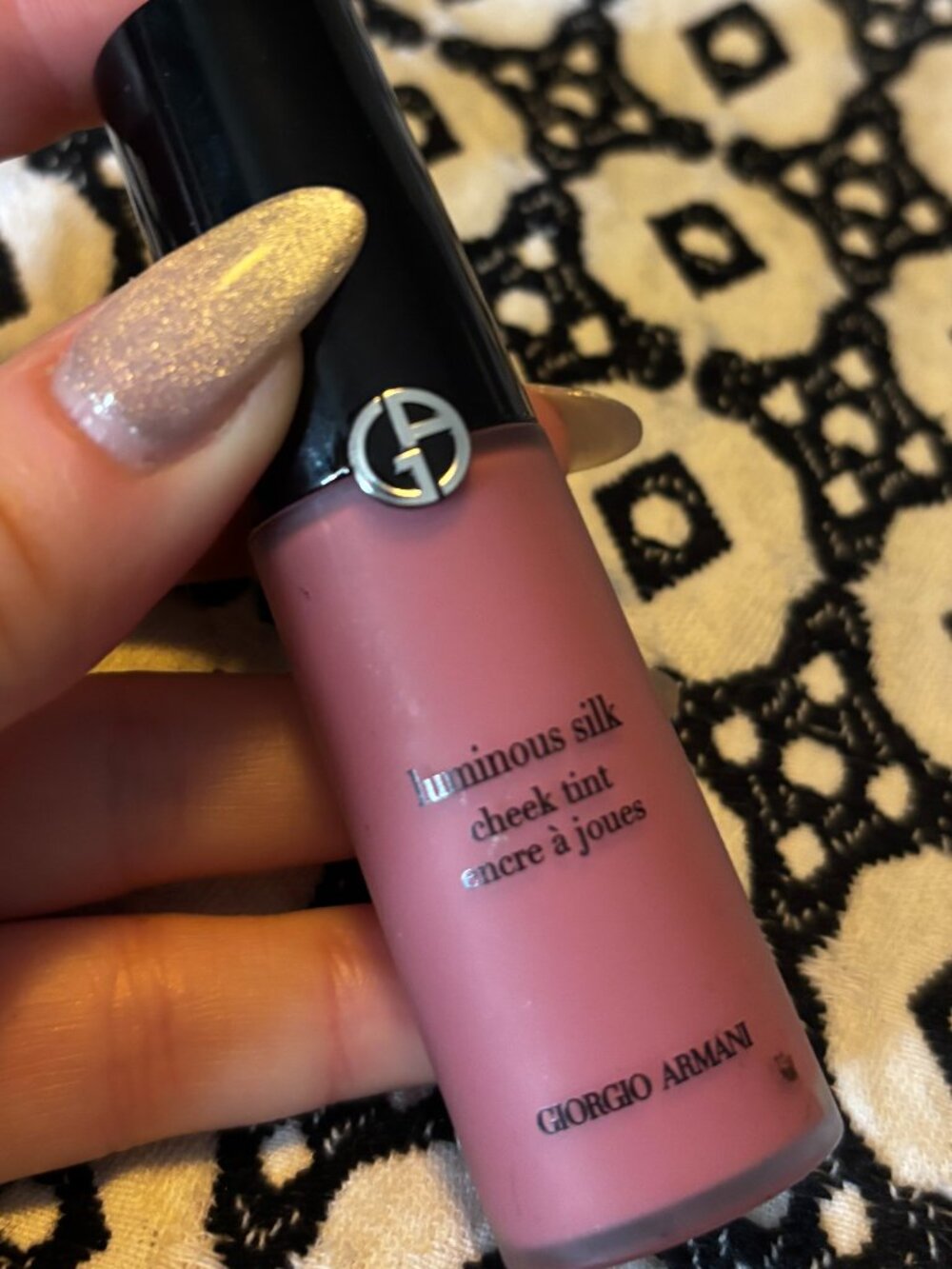 Armani Beauty Cheek Tint Longwear Lightweight Liquid Blush in 62 Delicate Mauve